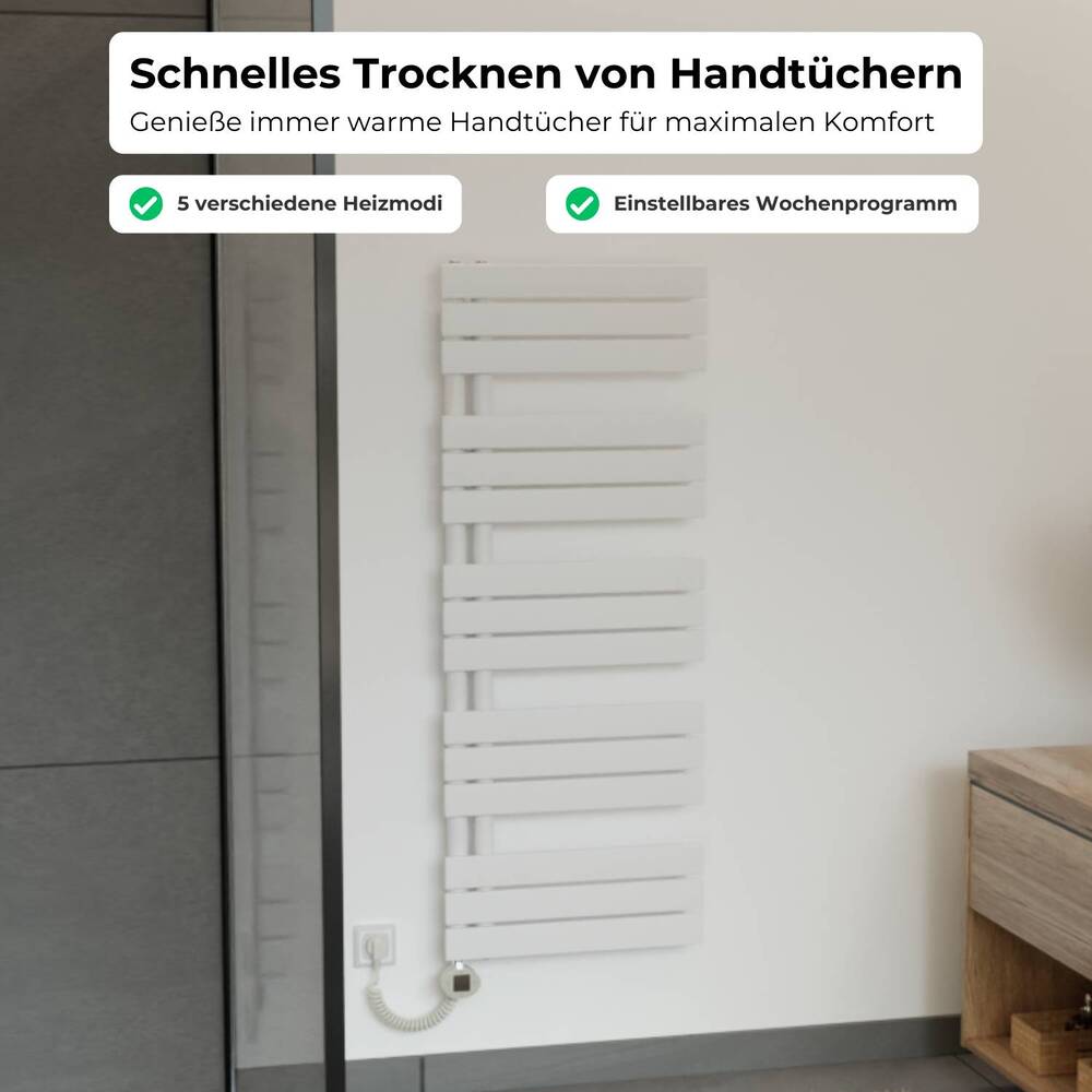 ISA Elektrischer Bad- & Handtuchheizkörper