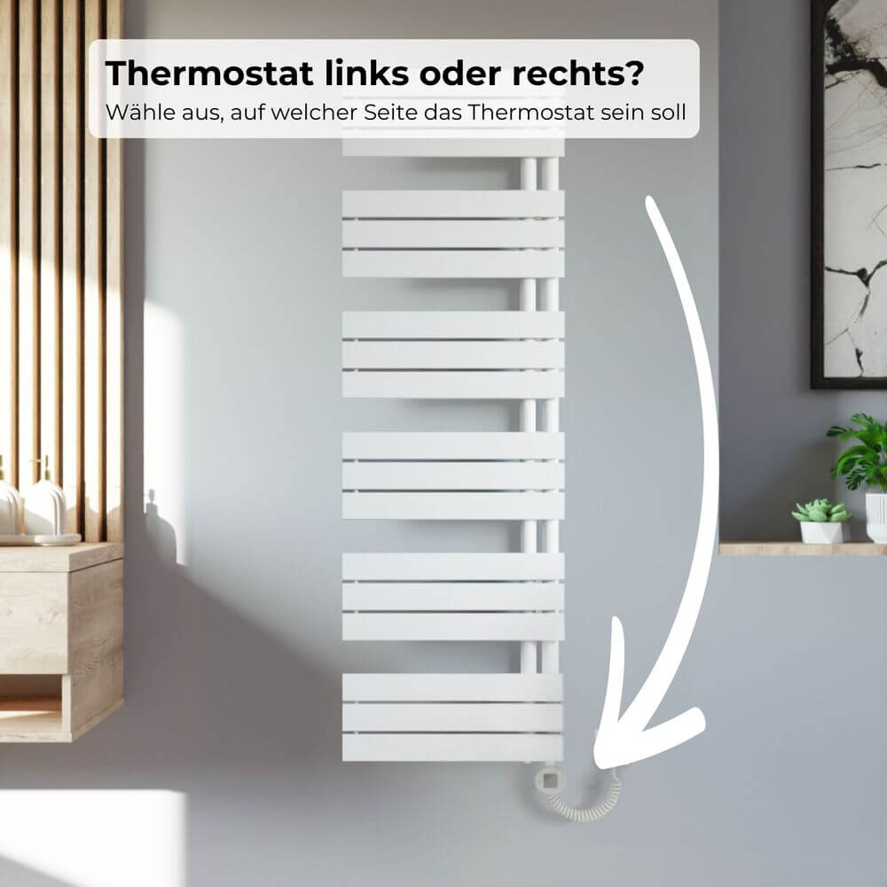 ISA Elektrischer Bad- & Handtuchheizkörper