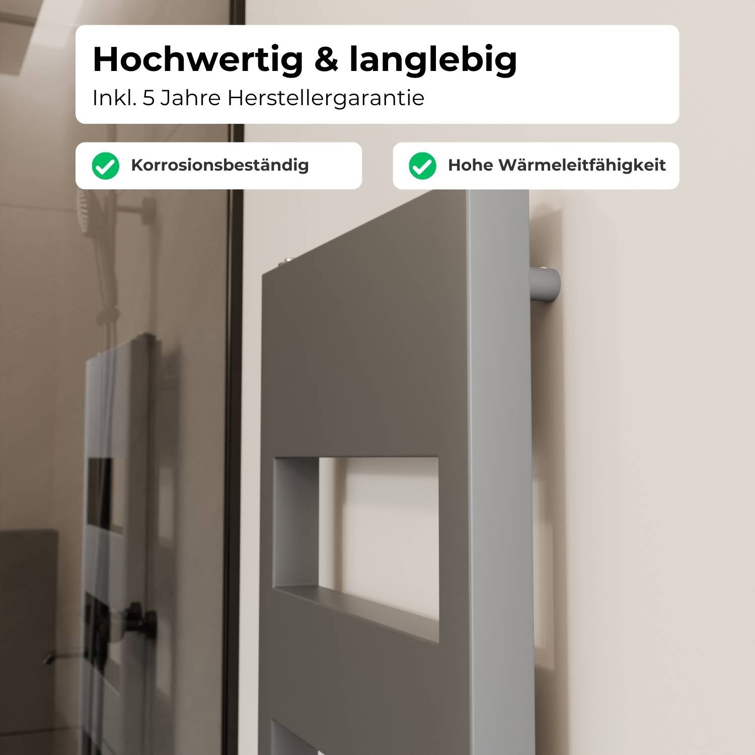 TOBI Elektrischer Bad- & Handtuchheizkörper