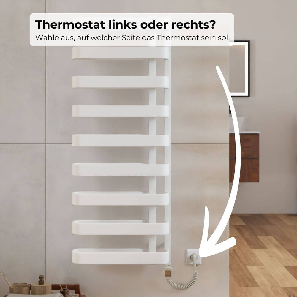 BEN Elektrischer Bad- & Handtuchheizkörper