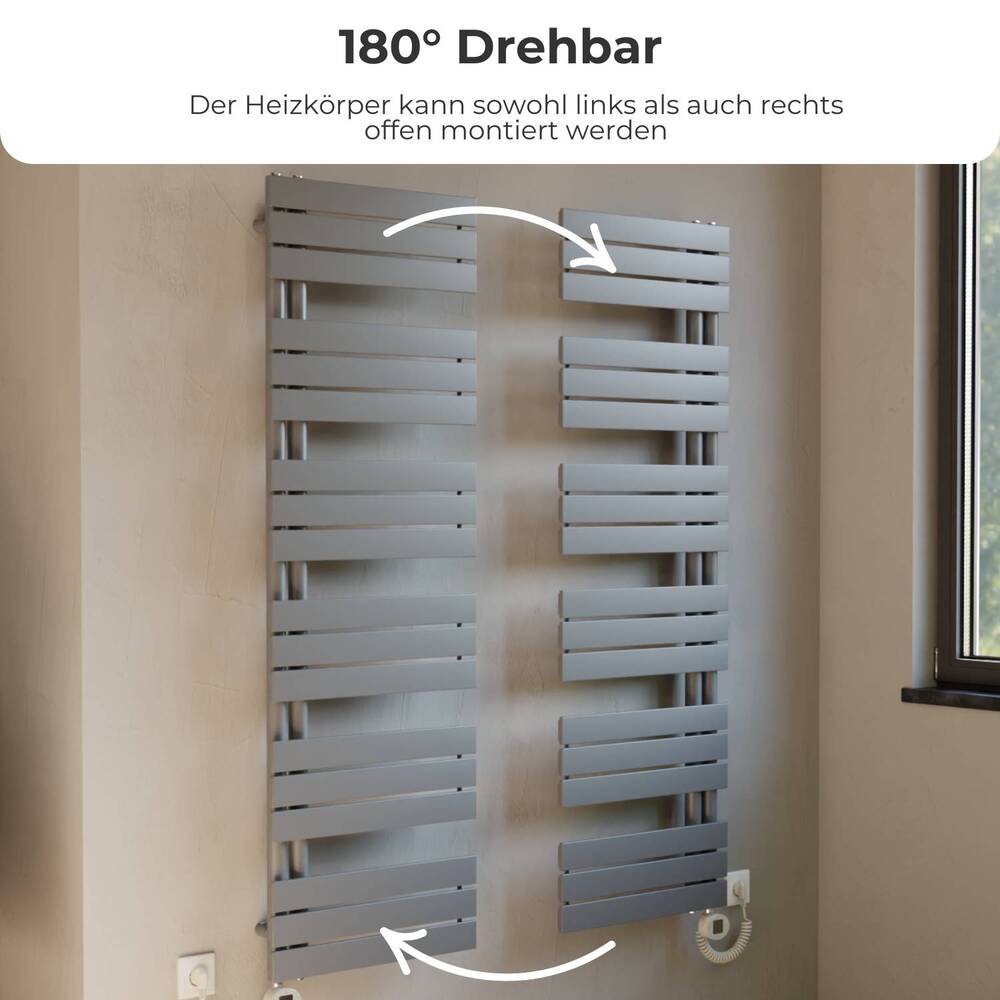 ISA Elektrischer Bad- & Handtuchheizkörper