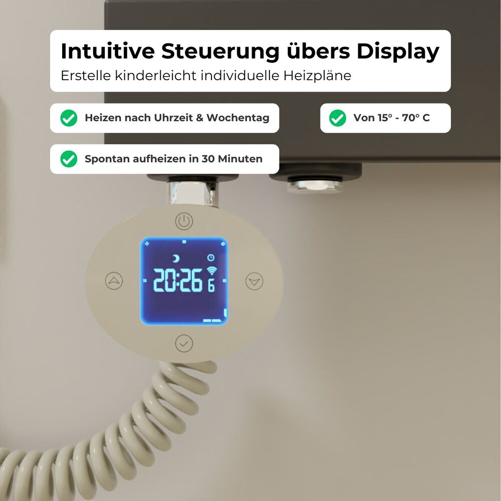 LEA Elektrischer Bad- & Handtuchheizkörper