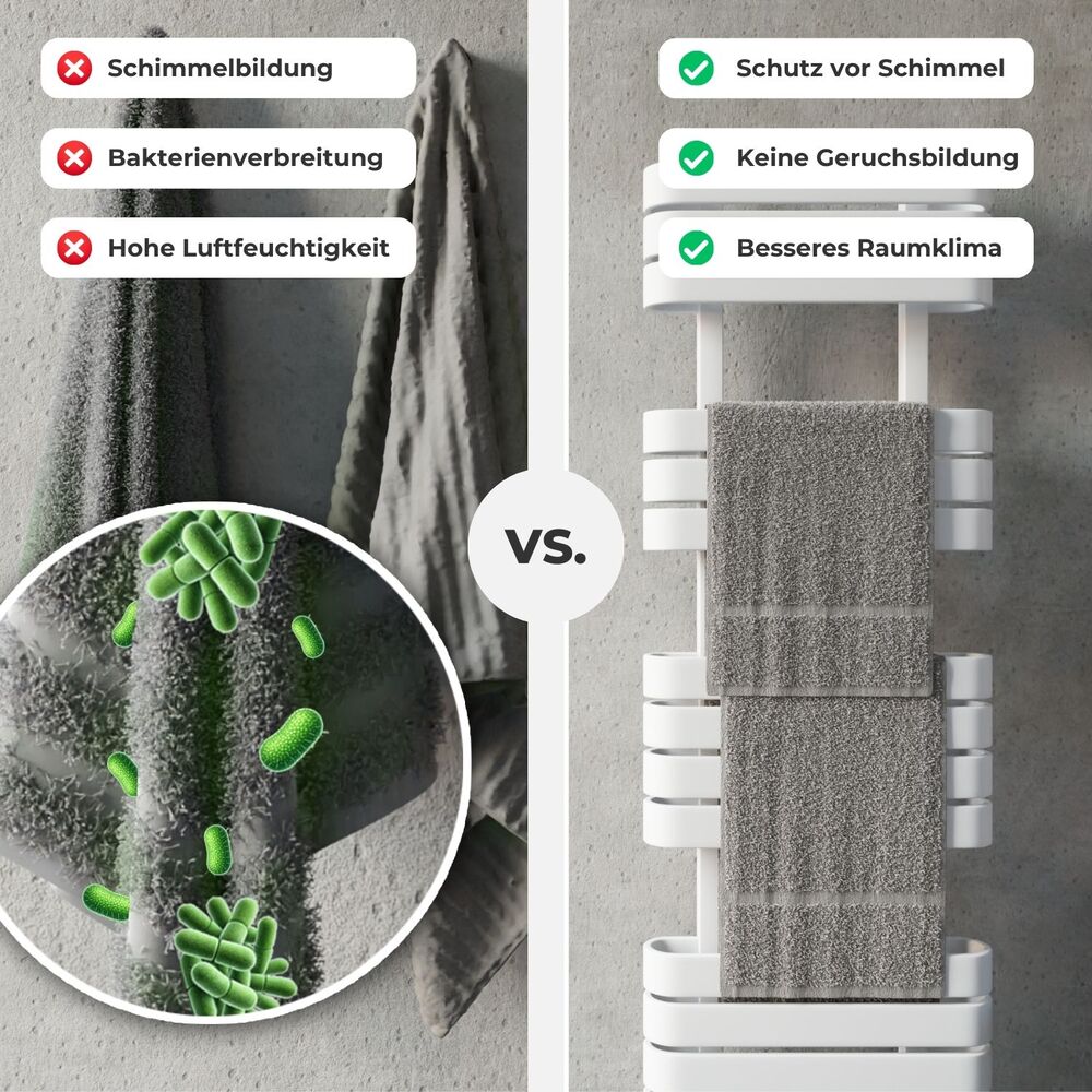 LEA Elektrischer Bad- & Handtuchheizkörper