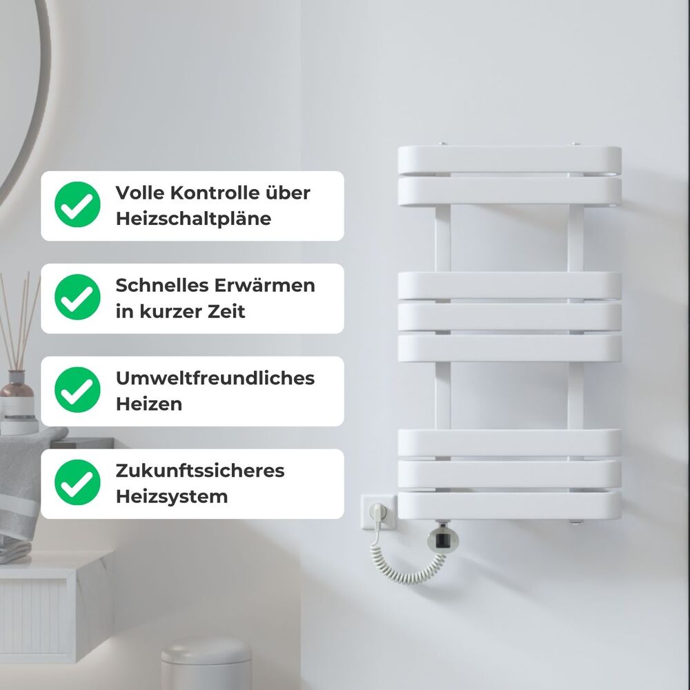 LEA Elektrischer Bad- & Handtuchheizkörper