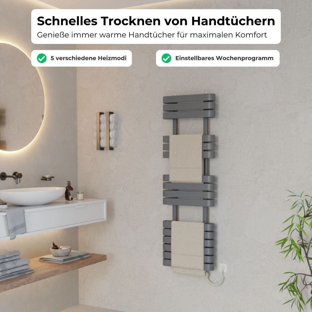 LEA Elektrischer Bad- & Handtuchheizkörper