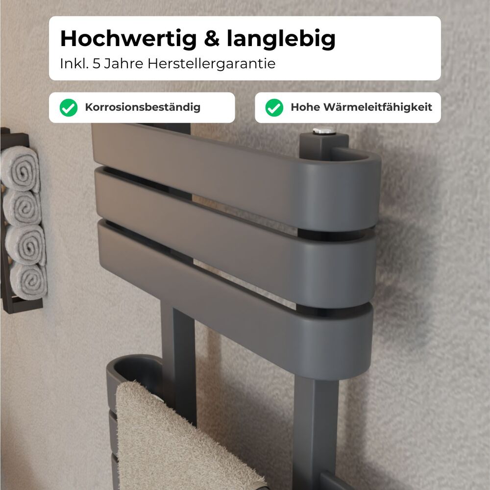 LEA Elektrischer Bad- & Handtuchheizkörper