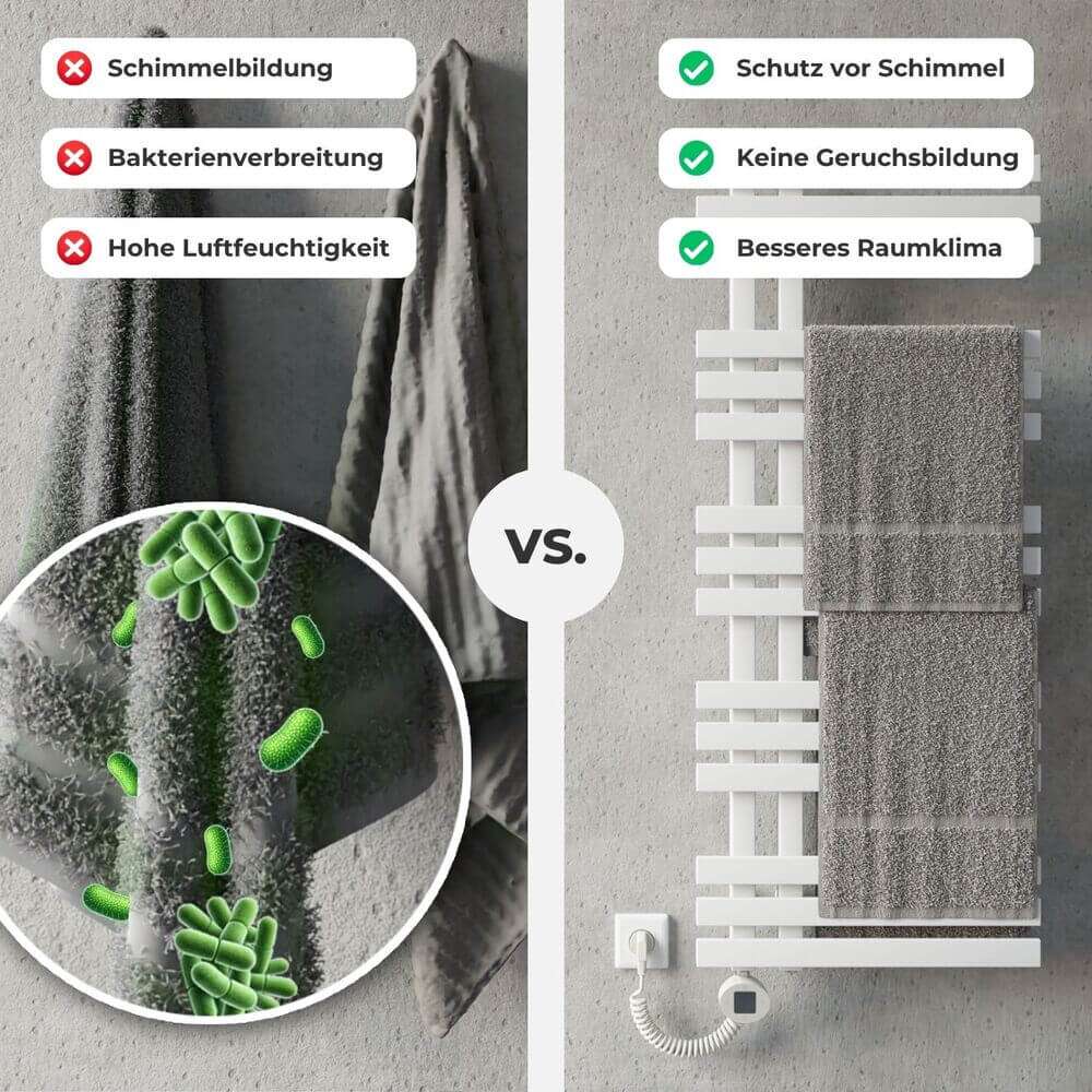 MAJA Elektrischer Bad- & Handtuchheizkörper