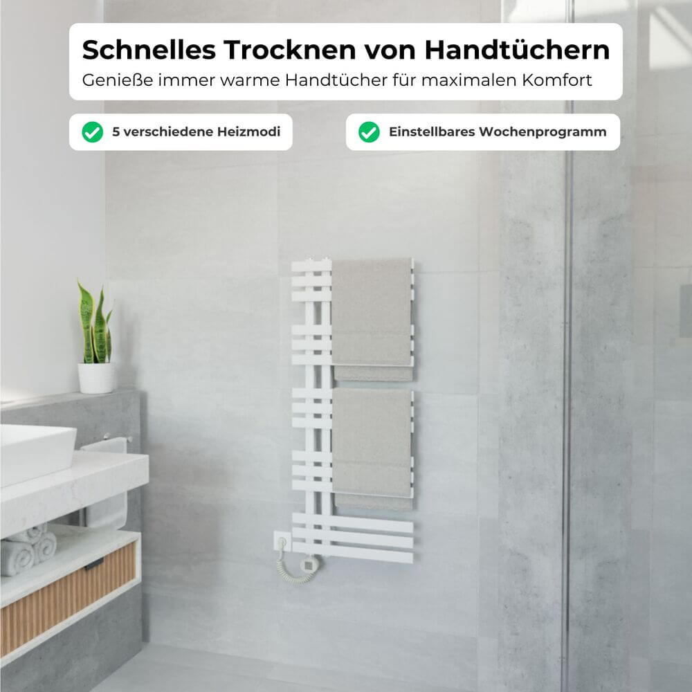 MAJA Elektrischer Bad- & Handtuchheizkörper