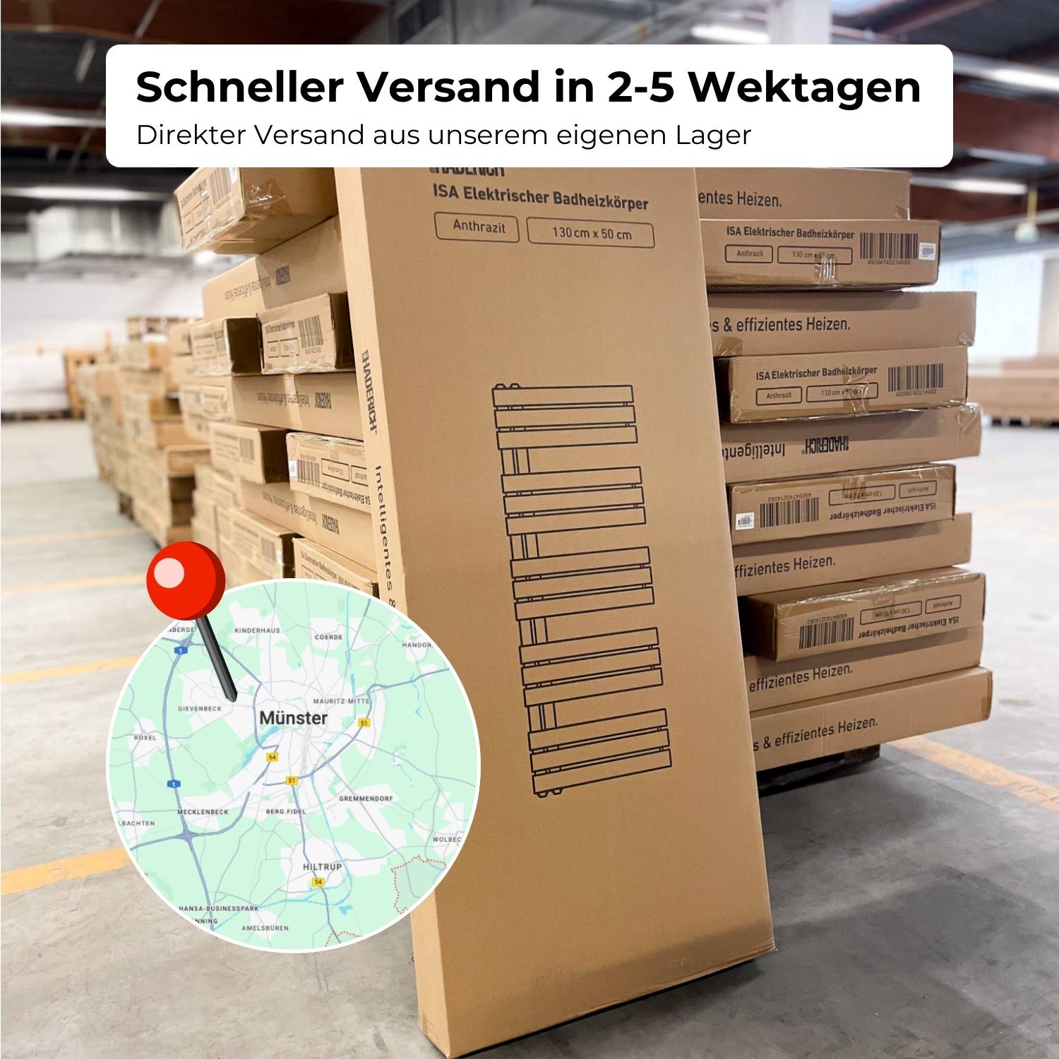 MARK Elektrischer Bad- & Handtuchheizkörper